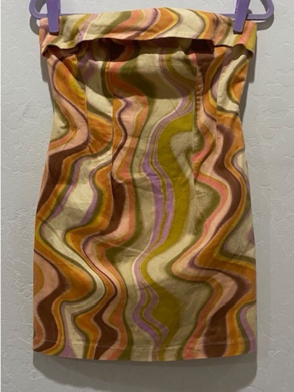 Wild Fable Women's Multicolor Tube Bodycon  Dress Size Medium